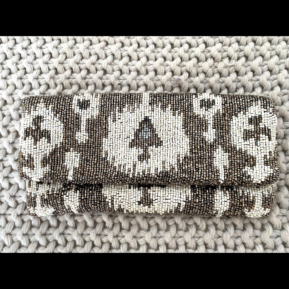 Beaded Moyna evening clutch